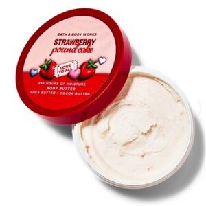 Bath & Body Works Strawberry Pound Cake Moisturizing Body Butter